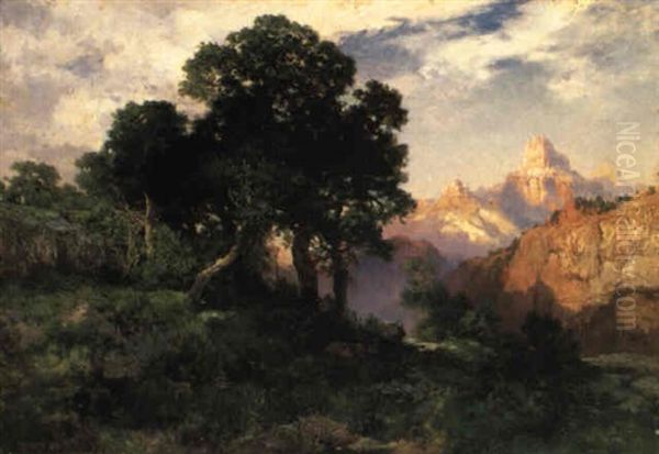 On The Rim, Grand Canyon Of Arizona - view 1