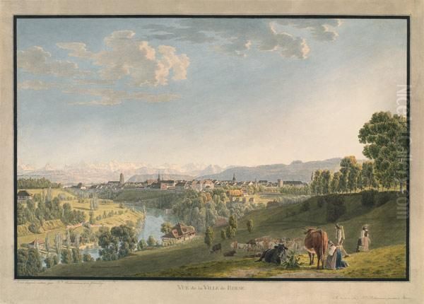 Vue De La Ville De Berne - view 1