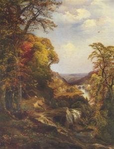 On The Wissahocken, Near Chestnut Hill by Thomas Moran