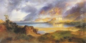 The Stronghold by Thomas Moran