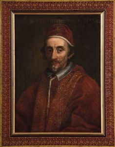 Portrait Du Pape Innocent Xi by Giovanni Maria Morandi