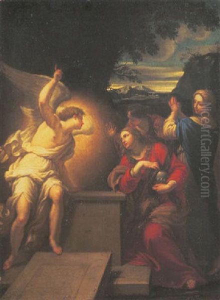 The Three Maries At The Sepulchre - view 1