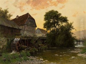 Watermill At Marburg Watermill At Marburg