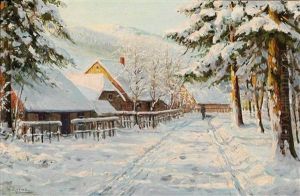 Ein Wintertag by Walter Moras