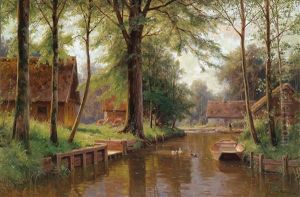 Sommertag Im Spreewald by Walter Moras