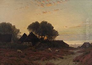 Fischerkaten An Der Ostsee by Walter Moras