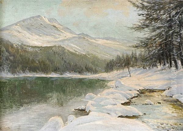 Winter Bei St. Moritz - view 1
