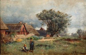 View Of Thiessow/rugia by Walter Moras