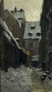 An Der Fischerbrucke Im Winter