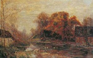 Herbst Im Spreewald by Walter Moras