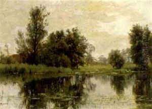 Teichlandschaft by Walter Moras