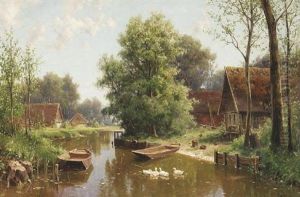 Sommertag Im Spreewald by Walter Moras
