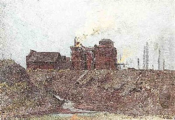 Blick Auf Einen Hochofen In Ruhrort - view 1