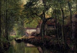 Gard Vid A, Spreewald by Walter Moras