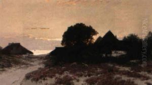 Abendstimmung An Der Ostsee (auf Usedom?) by Walter Moras