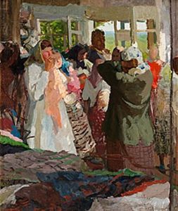 Pa Marknaden by Alexandre Victor Moravov