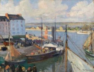 Quai Anime A Honfleur