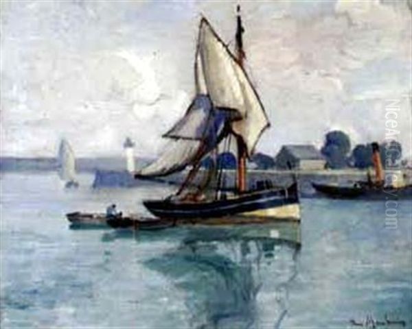 Voiliers A Honfleur - view 1