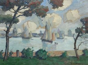 Sortie Du Port by Paul Morchain