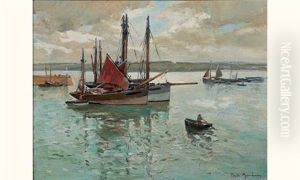Bateaux Au Mouillage Bateaux Au Mouillage