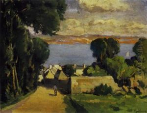 Vue De Bretagne by Paul Morchain