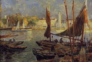 Le Port De La Rochelle by Paul Morchain