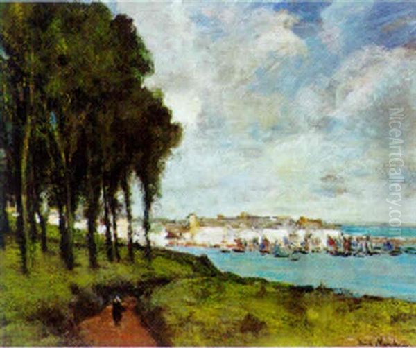 Le Port De Douarnenez Vu Des Plomarch - view 1