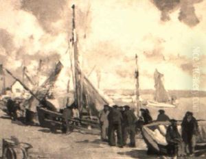 Retour Des Pecheurs Au Rosmeur A Douarnenez