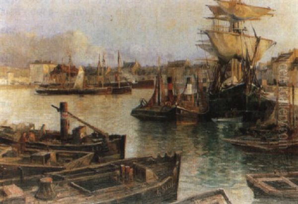 Bateaux Au Port De Boulogne - view 1