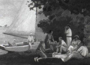 Dejeuner Sur L'herbe by Paul Morchain
