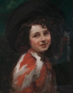 Portrait Of A Young Girl by Joseph Mordecai