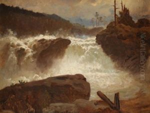 Labrofossen by Gustav Adolph Mordt