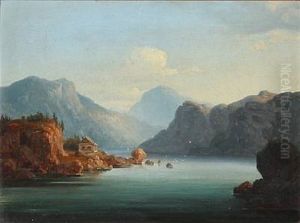 Fjord Scenes From Norway (pair)