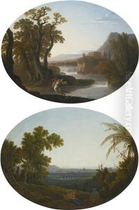 The Rape Of Deianera; Rest On The Flight Into Egypt The Rape Of Deianera; Rest On The Flight Into Egypt