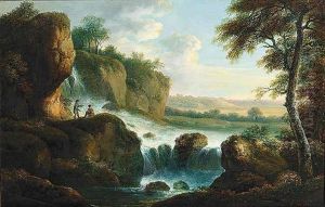 Landscape With A Waterfall Landscape With A Waterfall