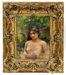 Portrat Einer Jungen Dame Als Flora Portrat Einer Jungen Dame Als Flora