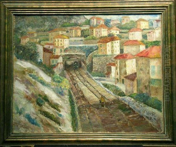 Railroad, Menton - view 1
