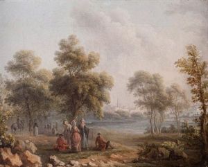 Personnages Pres D'un Fleuve Personnages Pres D'un Fleuve