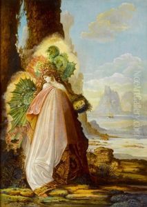 Salome Mit Dem Kopf Johannes Des Taufers by Gustave Moreau