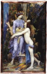 Les Plaintes Du Poete by Gustave Moreau