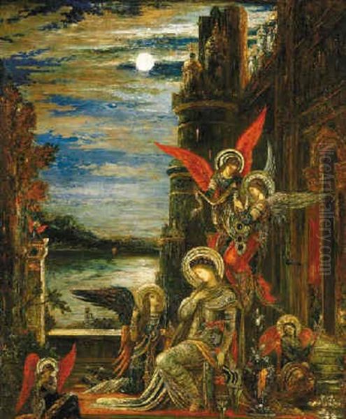 Sainte Cecile (les Anges Lui Annoncent Son Prochain Martyre) - view 1