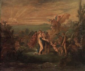 The Judgement Of Paris by Gustave Moreau
