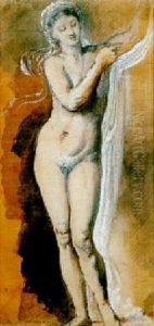 Etude De Femme by Gustave Moreau