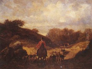 Le Cavalier Et La Meute by Nikolas Moreau