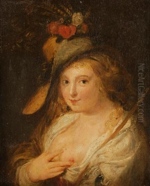 Femme Au Chapeau - view 1