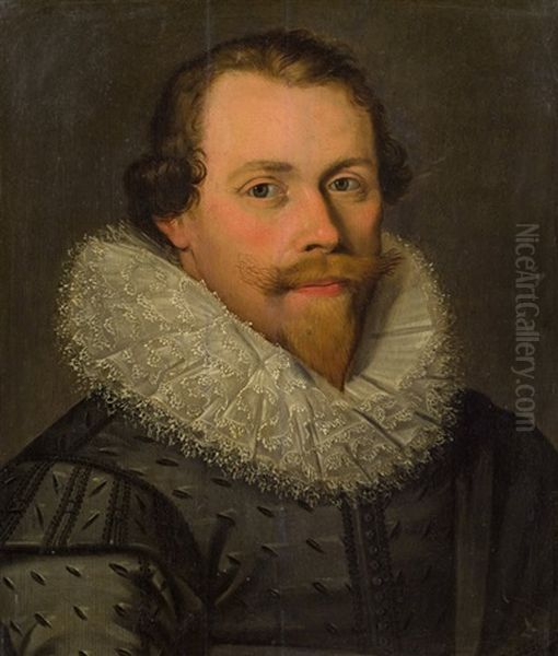 Portrait Of A Gentleman With Lace Collar - view 1