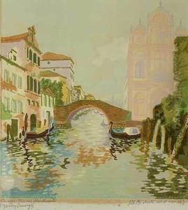 Wenecja. Rio Dei Mendicanti by Wladyslaw Bielecki