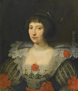 Portrait Of A Woman, Probably Bernardine Van Raesvelt (nee Van Den Bongaerdt)
