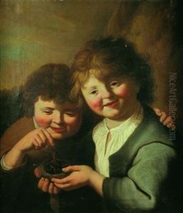 Les Petits Denicheurs D'oiseaux by Paulus Moreelse