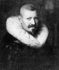 Bildnis Eines Vornehmen Alteren Herrn Mit Spitzbart by Paulus Moreelse